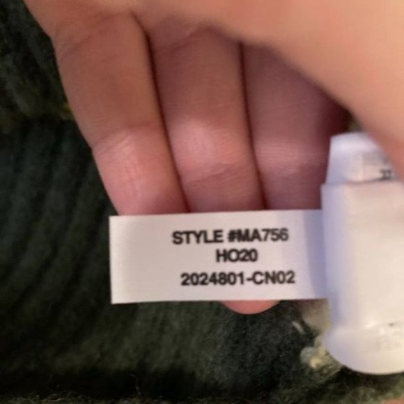 MADEWELL Striped Fulton Pullover Sweater; Size S. - Picture 5 of 7